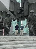 Morgan And John In Warsaw